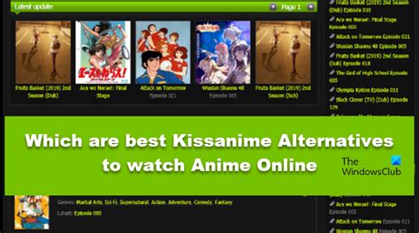 kissanime alternatives|kissanime alternative to anime.